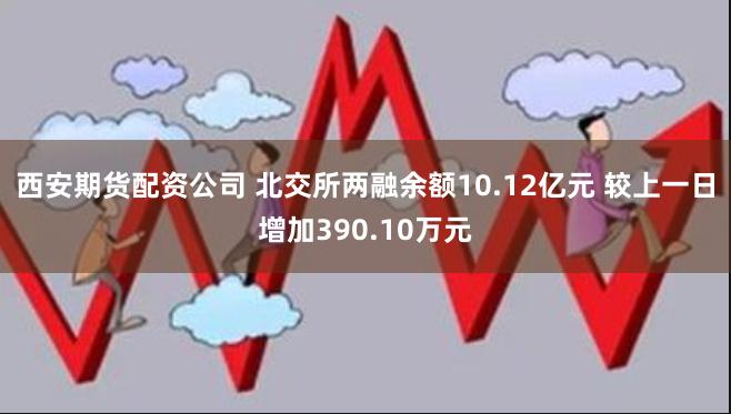 西安期货配资公司 北交所两融余额10.12亿元 较上一日增加390.10万元