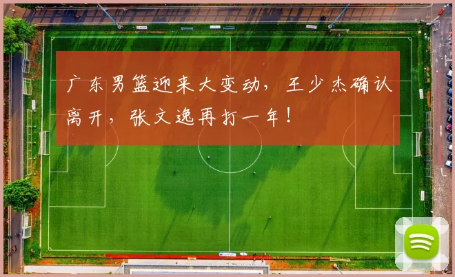 广东男篮迎来大变动，王少杰确认离开，张文逸再打一年！