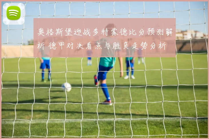 奥格斯堡迎战多特蒙德比分预测解析 德甲对决看点与胜负走势分析