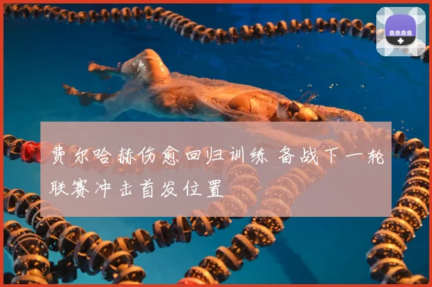 费尔哈赫伤愈回归训练 备战下一轮联赛冲击首发位置